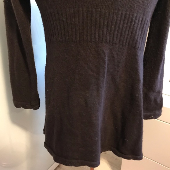 Cynthia Rowley Angora/Wool Blend Long Cardigan - Picture 3 of 5